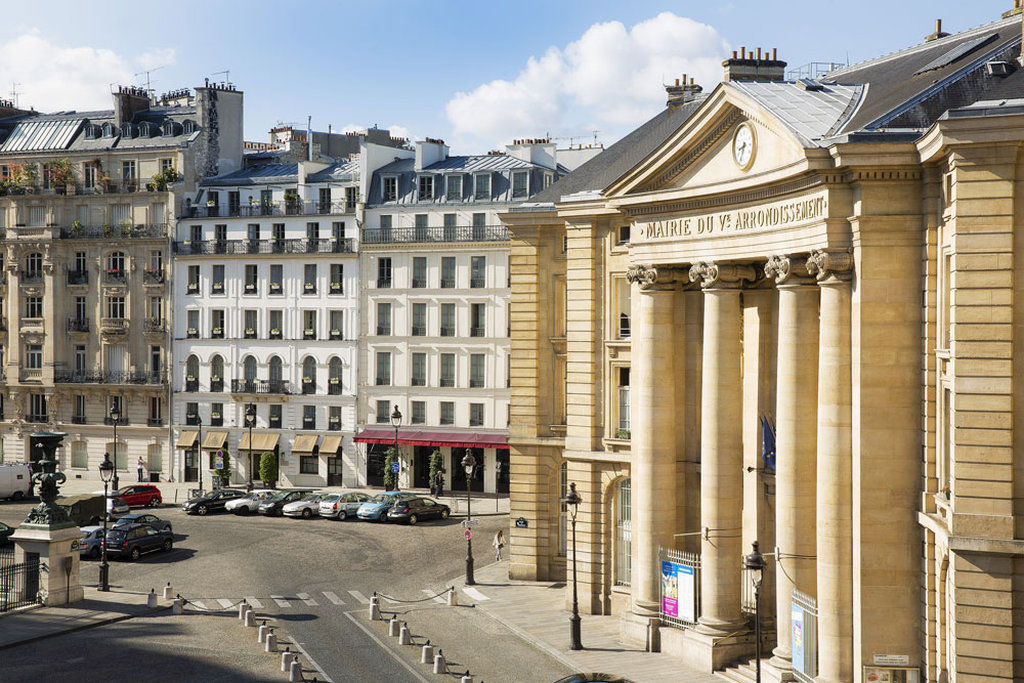 Hotel Les Dames Du Pantheon Parijs Buitenkant foto